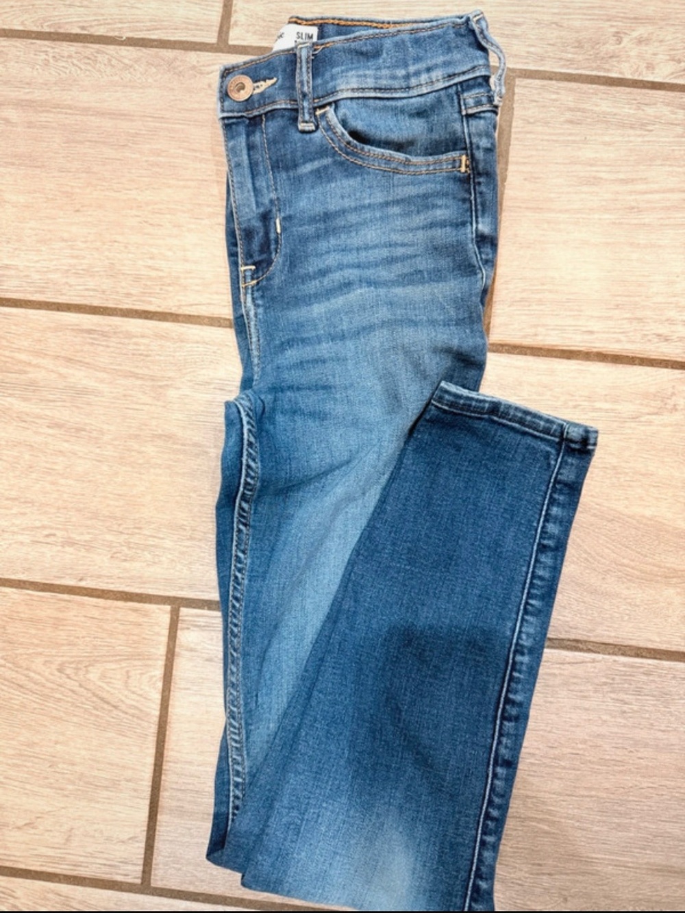 Abercrombie & Fitch Kids Blue Slim Jeans